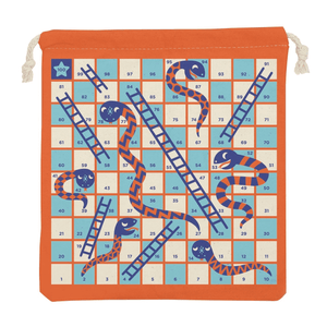 Mudpuppy - Snakes & Ladders Travel Game