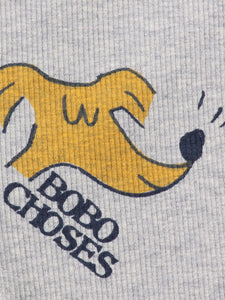 BOBO CHOSES - Sniffy Dog All Over Leggings - Heather Grey