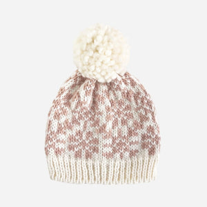 The Blueberry Hill - Snowfall Hat - Blush