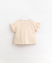 Load image into Gallery viewer, Play Up - Organic Cotton Frill Sleeve Top - Soap