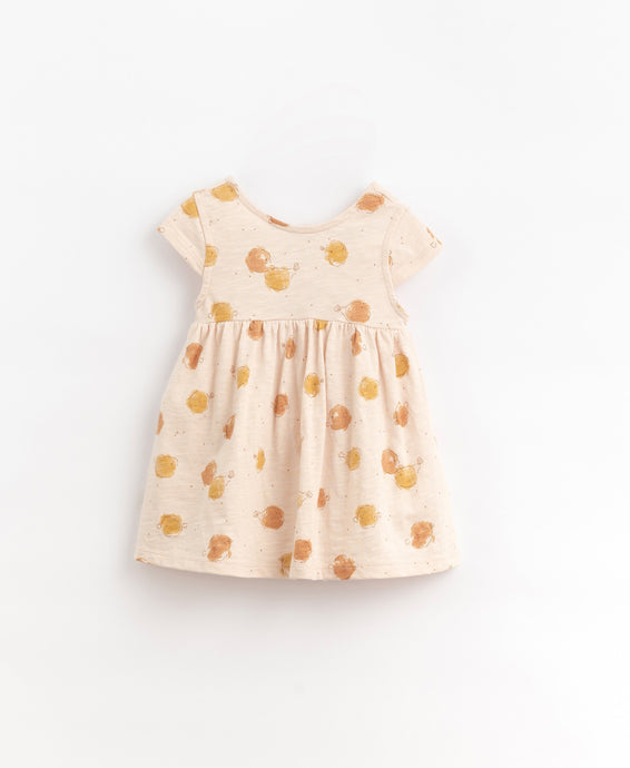 Play Up - Organic Printed Dress w/ Back Detail - Soap