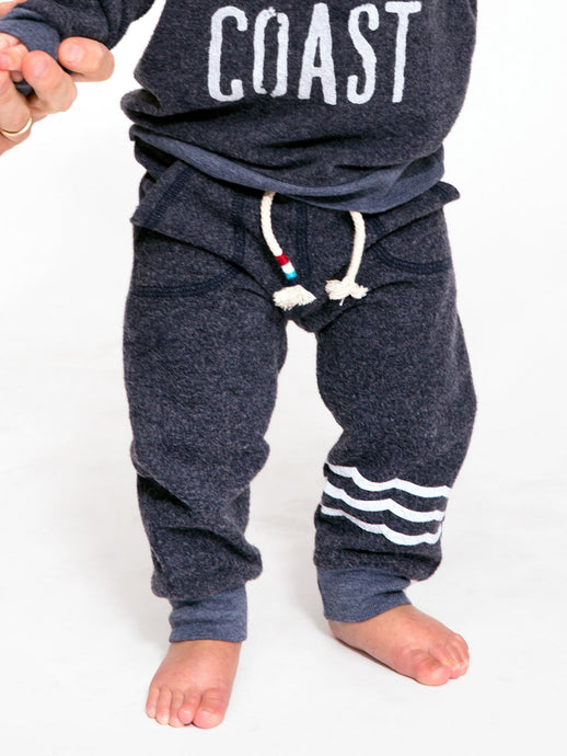 Waves Hacci Jogger Infant - Indigo