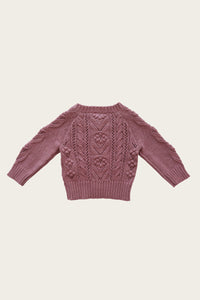 Jamie Kay - Sophie Cardigan - Ash Rose Marle