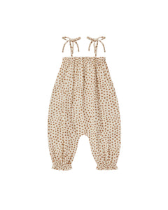 Rylee + Cru - Spots Bubble Jumpsuit - Natural