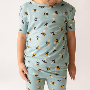 Posh Peanut - Spring Bee Short Sleeve Pajama