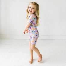 Load image into Gallery viewer, Little Sleepies - Wildberry Ice Cream Social - Short Sleeve &amp; Shorts Bamboo Viscose Pajama Set