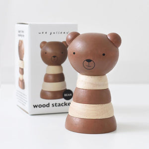 Wee Gallery - Wood Stacker - Bear