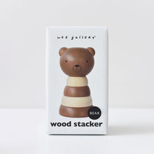 Load image into Gallery viewer, Wee Gallery - Wood Stacker - Bear