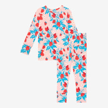 Load image into Gallery viewer, Posh Peanut - Strawberry - Long Sleeve Pajamas