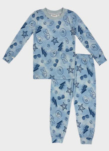 Esme - Stud Full Length Long Sleeve Pajama Set