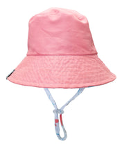 Load image into Gallery viewer, Feather 4 Arrow - Suns Out Reversible Bucket Hat/ Flamingo Pink