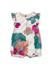 Load image into Gallery viewer, Tea Collection - Flutter Baby Romper - Surf Floral