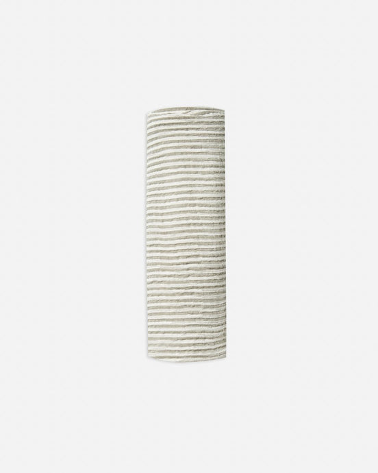 Rylee + Cru Olive Stripe Swaddle