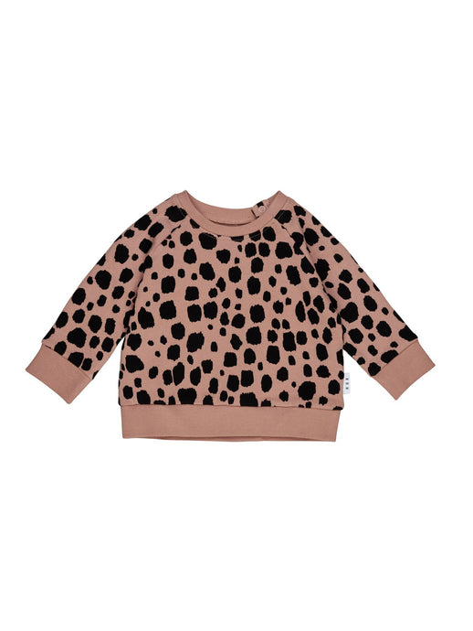 Huxbaby - Organic Ocelot Sweatshirt - Terracotta