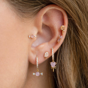 Girls Crew - Sweet Tooth Earring Set - Gold or Rose Gold