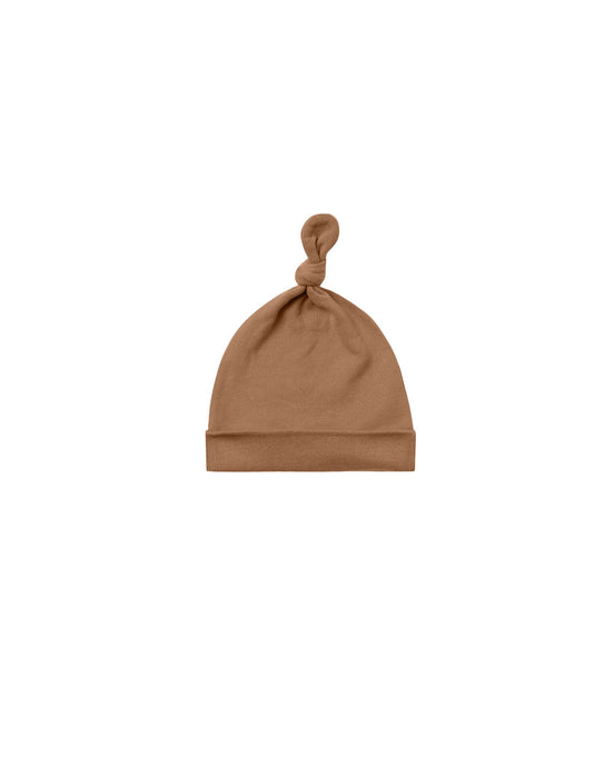 Quincy Mae - Knotted Baby Hat - Cinnamon