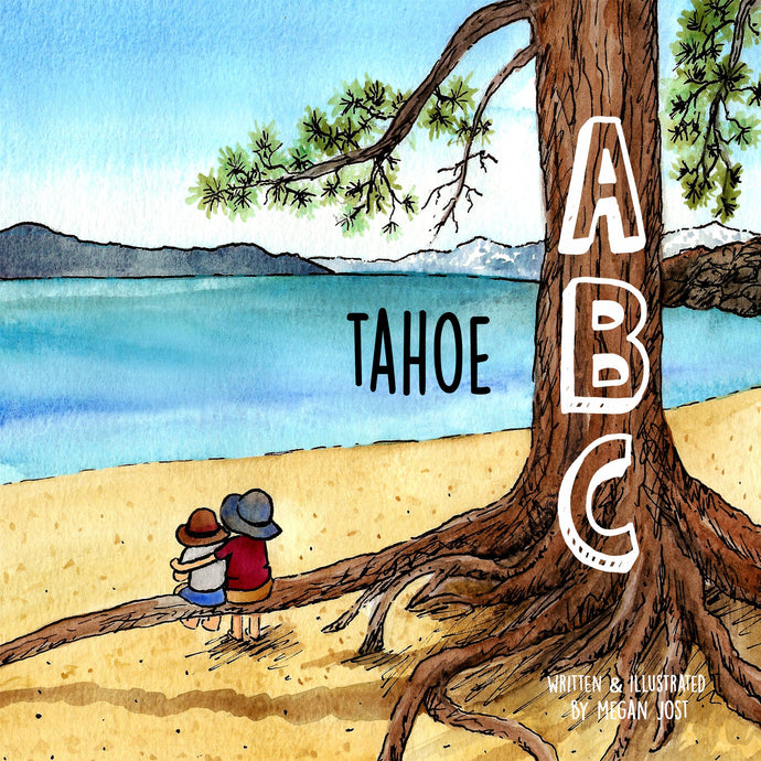 ABC Tahoe Board Book by Megan Jost