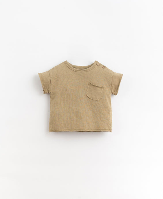 Play Up - Organic Pocket Tee - Tea Tree