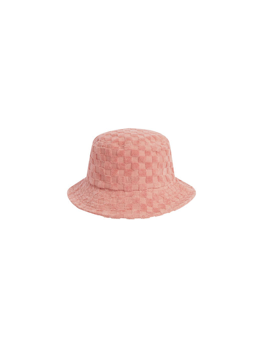 Rylee + Cru - Terry Bucket Hat - Pink Check