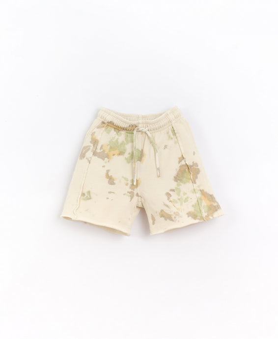 Play Up - Organic Boys Tie Dye Shorts - Reed