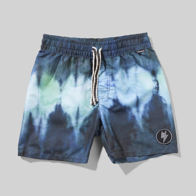 Munsterkids - To Dye For Boardshort - Dye Blue