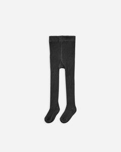 Rylee + Cru - Rib Knit Tights - Vintage Black