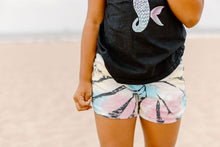 Load image into Gallery viewer, Tiny Whales - Summer Nights Dolphin Shorts - Multi Tie Dye