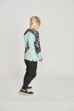 Load image into Gallery viewer, Munsterkids - The Ranch LS Tee - Grey/Mint/Black