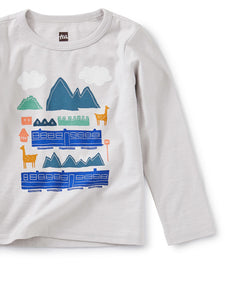 Tee Collection - Train Graphic Tee - Dove