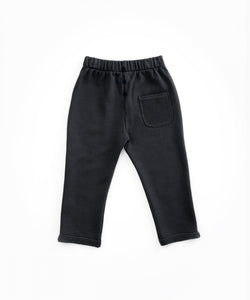 PLay Up - Organic Cotton Trousers in Jersey Stitch - Rasp