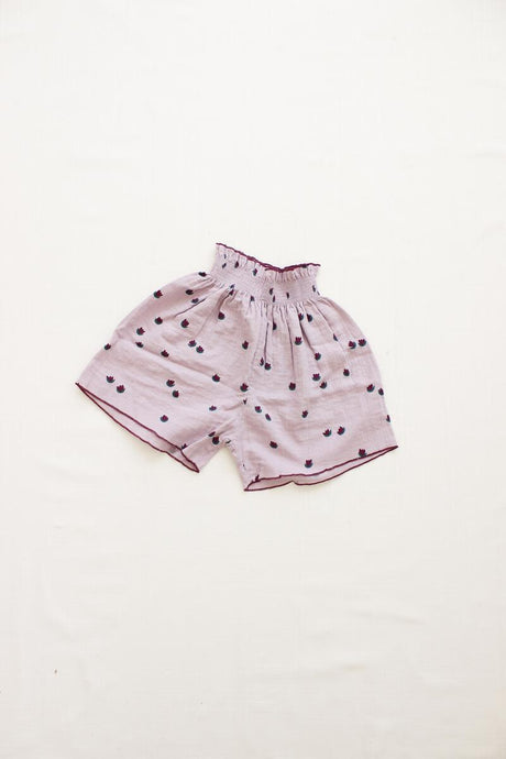 Fin & Vince - Smocked Culotte - Tulips