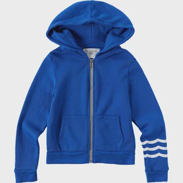 Sol Angeles - Kids Coastal Waves Zip Hoodie - Mar