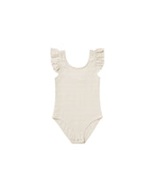 Load image into Gallery viewer, Rylee + Cru - Ruffle Bodysuit - Natural