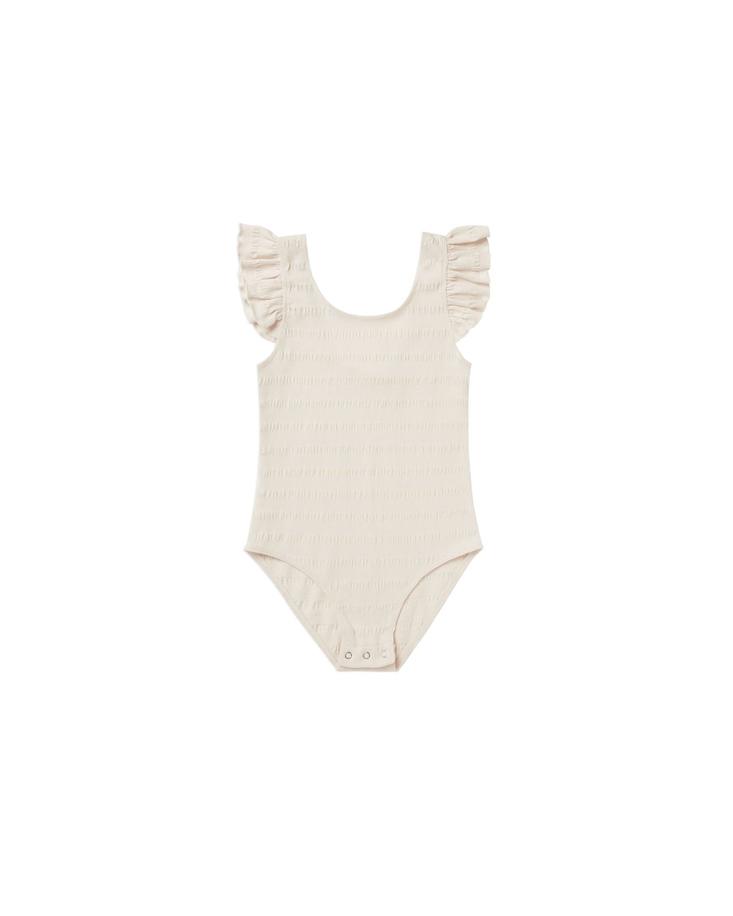 Rylee + Cru - Ruffle Bodysuit - Natural