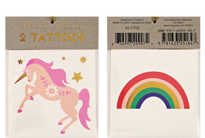Unicorn & Rainbow Tattoos Small