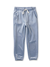 Load image into Gallery viewer, Tea Collection - Very Velour Joggers - Blue Fog