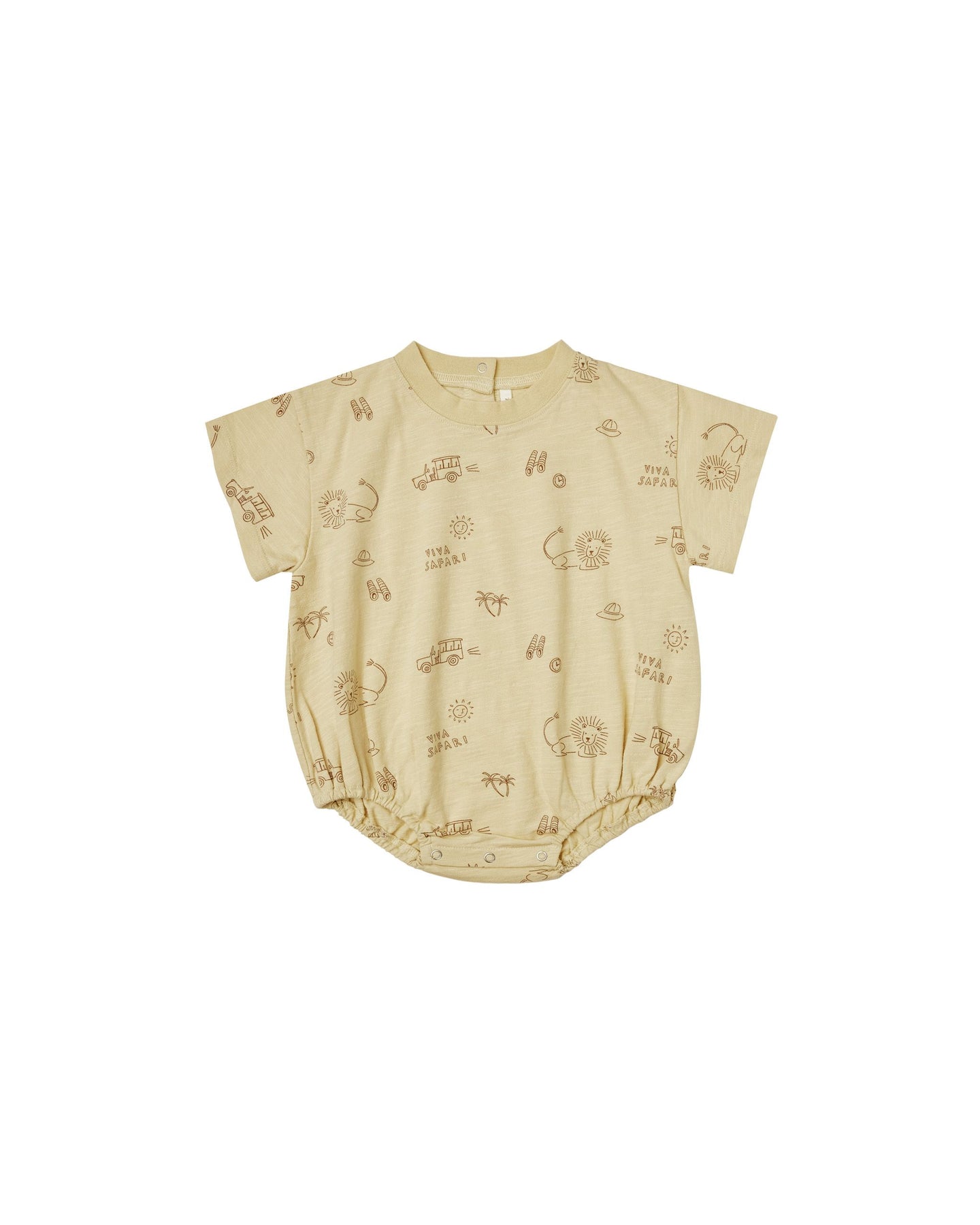 Rylee + Cru - Relaxed Bubble Romper - Viva Safari