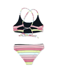 Feather 4 Arrow - Waverly Bikini/ Sunset Stripe