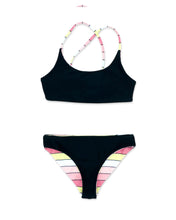 Load image into Gallery viewer, Feather 4 Arrow - Waverly Bikini/ Sunset Stripe