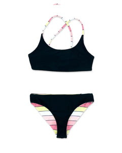 Feather 4 Arrow - Waverly Bikini/ Sunset Stripe