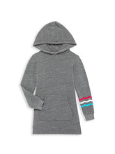 Load image into Gallery viewer, Sol Angeles - Sol Flag Waves Hoodie Dress - Heather