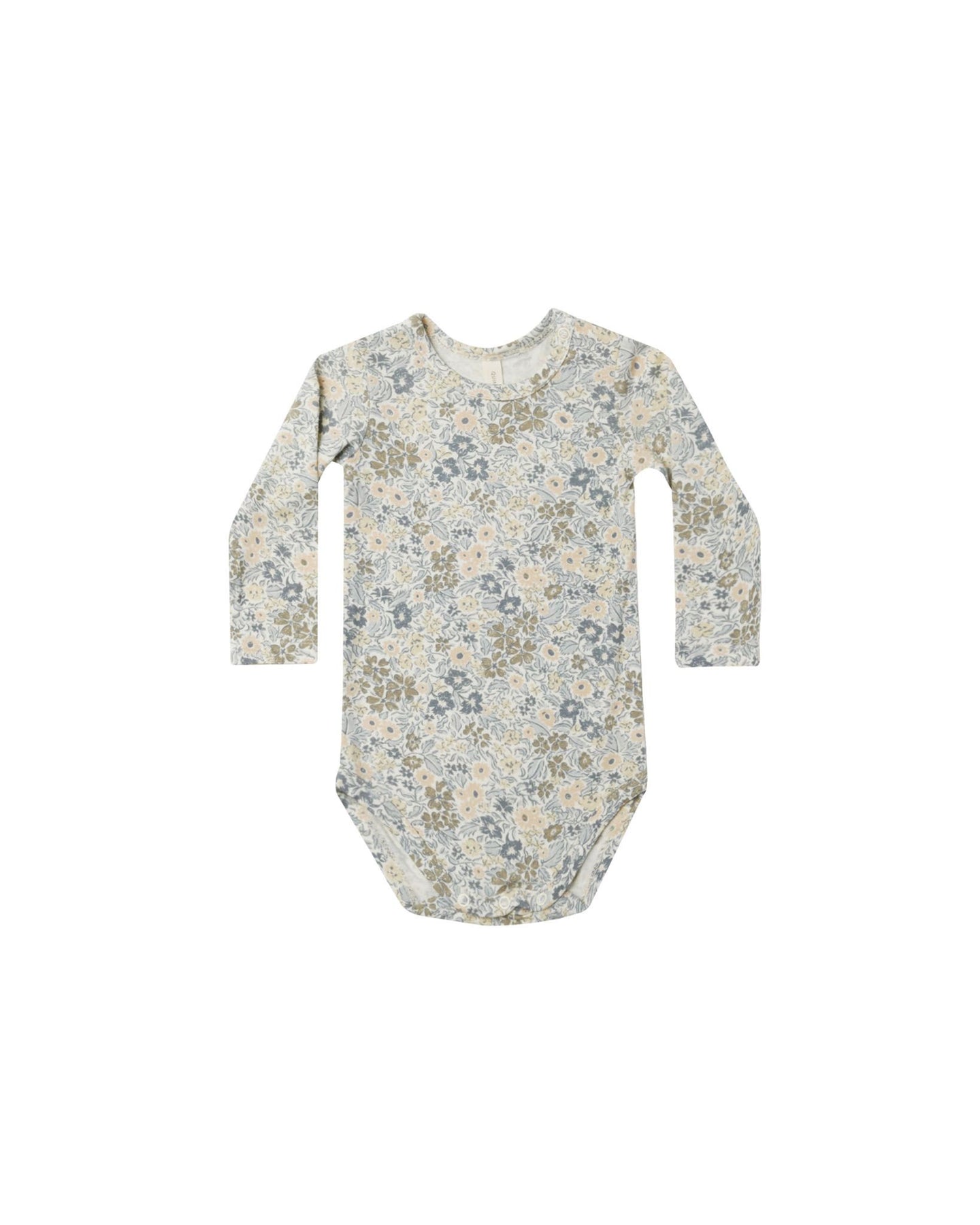 Quincy Mae - Bamboo Long Sleeve Bodysuit - Winter Garden
