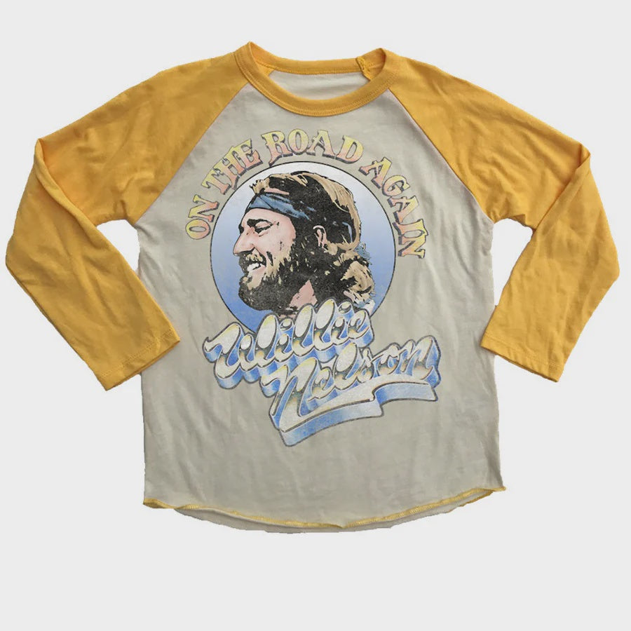 Rowdy Sprout - Willie Nelson Recycled Raglan Tee