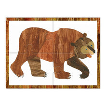 Load image into Gallery viewer, Mudpuppy - Brown Bear Puzzle Set of Four 3 Pc.