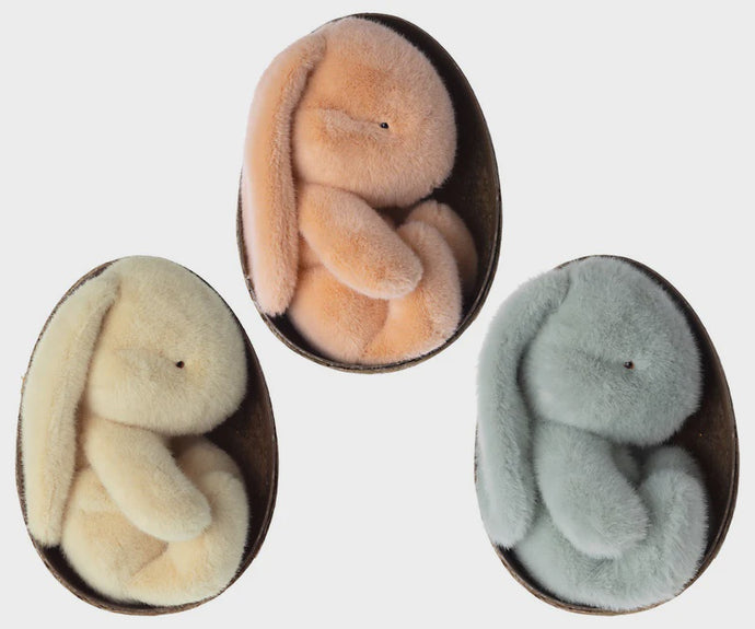 Plush Bunny in Egg