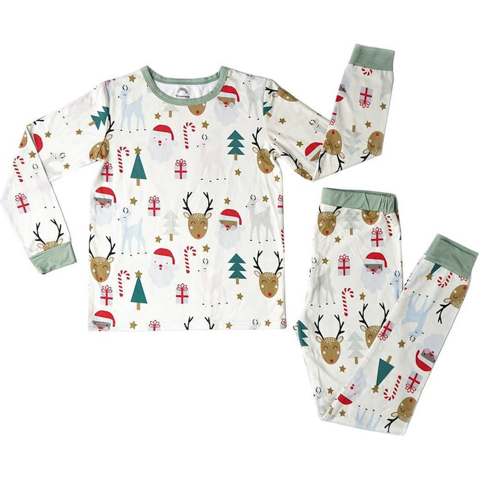 Emerson and Friends - Santa and Friends Bamboo Pajama Set