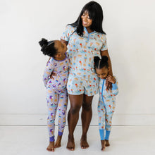 Load image into Gallery viewer, Blueberry Ice Cream Social - Bamboo Viscose Zippy