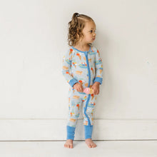 Load image into Gallery viewer, Blueberry Ice Cream Social - Bamboo Viscose Zippy