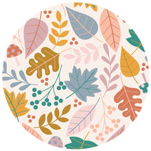 Load image into Gallery viewer, Little Sleepies - Dusty Mauve Fall Leaves Bamboo Viscose Zippy